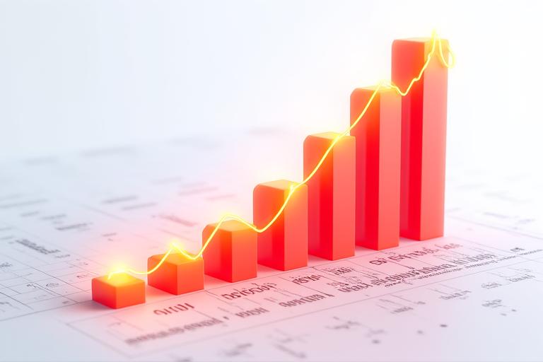 Upward trending growth chart showing a hockey stick curve, with key milestones of user acquisition and technical scalability interventions.