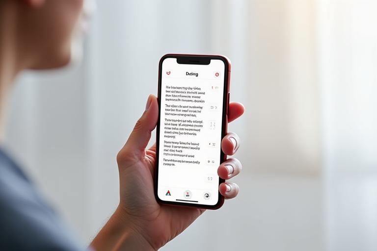 Mobile phone interface showing accessibility features like high contrast mode, screen reader overlay, and larger text